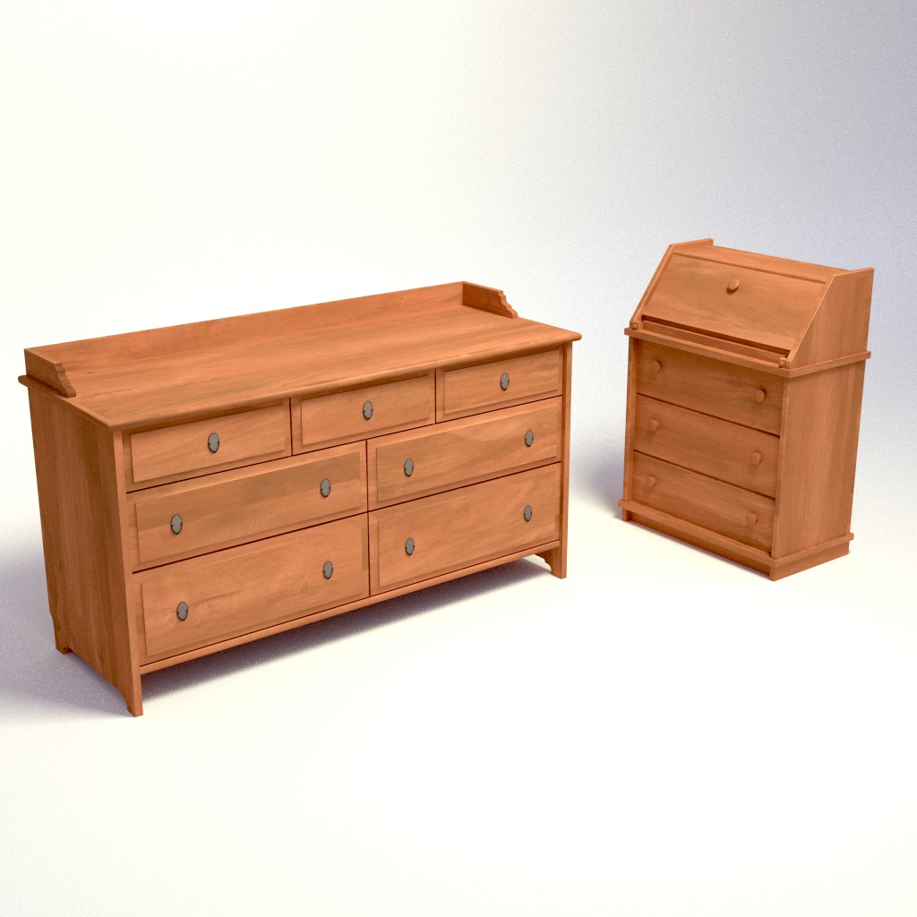 Chest of drawers and cabinet preview image 1